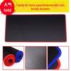 Mousepad grande 300*600*2.5MM borda travada linha vermelha/borda travada linha azul promoção
