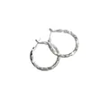 [Tiempo Libre] Aretes de Círculo de Plata Rota Pinzas para Orejas con Disco Repelente de Mosquitos Aretes de Aro para Mujeres Sin Perforación Aretes de Aro Lisos