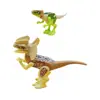Mini Brinquedos de Dinossauro Montados para o Desenvolvimento Intelectual Infantil Conjunto de Brinquedos de Montagem DIY Brinquedos Gashapon Venda Direta da Fábrica