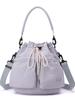 Bolso de Cubo con Cordón de Gran Capacidad Estilo Mori Harajuku Transfronterizo Bolso de Hombro de Nailon Moderno para Todo Combinación Bolso Cruzado para Mujer