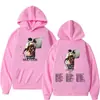 Nuevo Modelo de Marca Independiente Rod Wave Last Lap Tour 2025 Sudadera con Capucha para Nuevo Álbum para Hombres y Mujeres con Diseño Hip H