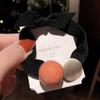Diadema Exquisita Diadema Colorida Banda de Goma Estilo Coreano para Mujer Alta Elasticidad Accesorio para el Cabello de Celebridad de Internet Diadema con Cubierta de Cuero No Lastima el Cabello Perlas