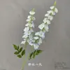 Flores Artificiais Azuis para Casamento Flores Falsas de Teto Decoração de Casamento Parede de Flores Arranjo de Flores de Chão para Casamento Materiais para Arranjo de Flores de Seda