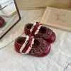 Zapatos de Princesa Estilo Británico con Lazo para Niñas, Cuadros de Primavera y Otoño, Encaje, Suela Suave, Zapatos Planos para Niños de 3-6 Años, Estilo Lolita