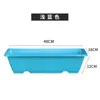 Macetas para verduras macetas Holen macetas especiales para balcón macetas rectangulares para flores caja de plantación de verduras de bayas plástico precio especial liquidación