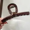 Pin de Pinza de Tiburón de Mezclilla con Lazo Simple Estilo Ins Coreano para Mujer 2025 Nuevo Pinza para el Cabello de Gama Alta Dongdaemun