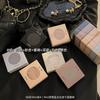 ¡Calzoncillos de caja de sombras de ojos! La ropa interior sin costuras de seda helada es muy linda, envíale a mi novia bi de repuesto de color liso con refuerzo interior de algodón puro.
