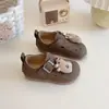 Zapatos Birkenstock Lindos de Dibujos Animados para Niñas, Novedad Primavera y Otoño 2026, Suela Suave, Transpirables, Versátiles, Mocasines Antideslizantes para Niños
