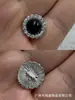 Botões Redondos Encrustados com Pérolas e Diamantes, Versáteis para Cardigans e Suéteres Femininos, Botões de Cristal para Roupas