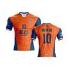2025 Hunan Super League Xiangchao Camiseta de Manga Corta Raglán Secado Rápido Estampado Digital Versión de Visitante