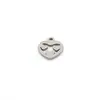 Acero inoxidable 304, varios estilos de pequeños colgantes de corte irregular, accesorios de material hecho a mano para collares y pulseras de joyería DIY