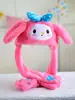 Sombrero de Peluche chiikawa Empleado de Tren Usaqiyka Orejas Wow Móviles Brillante Divertido Sombrero