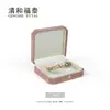 Nueva Caja de Joyería de Franela Octagonal Empaque para Anillos Colgantes Caja de Joyería Juego Pequeño de Collares Pendientes Joyería