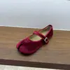 Zapatos Mary Jane únicos de ante para mujer, otoño 2026, estilo vintage, adecuados para combinar con faldas, para la noche y para ir al trabajo.
