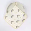 Toalla Cuadrada de Gasa para Bebé Estilo Ins Suave y Absorbente Toalla Facial para Recién Nacidos Pañuelo para la Cara de Bebé para Uso en Guardería