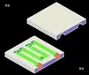 Cabezal de Refrigeración por Agua Placa de Refrigeración por Agua de Aluminio Tarjeta Gráfica CPU Radiador de Computadora Chip de Refrigeración Semiconductor Molde de Absorción de Calor Refrigeración