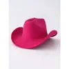 Novo Chapéu de Cowboy Ocidental com Decoração de Caveira, Estilo Europeu e Americano, para Homens, Chapéu da Moda Y2K com Proteção Solar para Mulheres, Chapéu Panamá
