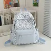 Mochila nova de desenho animado, fofa e estilosa, para meninas do ensino fundamental e alunos do ensino fundamental, mochila casual leve para viagem