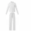 2026 Nueva Chaqueta de Primavera con Cuello Alto Adelgazante Cintura Ceñida Conjunto Deportivo de Yoga Moda Ajustado Casual Conjunto Deportivo