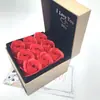 Suministro puntual caja de flores cajón caja de flores eternas de madera flor de jabón 520 Día de San Valentín Tanabata caja de embalaje