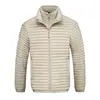 Costillas Hombres y Mujeres Ropa de Algodón Ligera Cálida Chaqueta de Algodón Casual al Aire Libre Cuello Alto Chaqueta Acolchada de Algodón Gruesa Cara Cálida