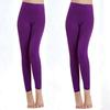 Calça de Outono Feminina Peça Única Algodão Modal Roupa Íntima Calça Corporal Fina Leggings Apertadas Tamanho Grande Roupa Íntima Calça de Linha Calça Quente