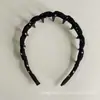 Diadema de Lunares Dentada Estilo Coreano para Mujer 2026 Nuevo Modelo Diadema de Alta Presión Craneal Pinza para el Cabello Antideslizante para Lavarse la Cara Elegante Accesorio para el Cabello