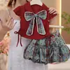 Ropa de Verano Nueva para Niñas 2026 Coreana Super Linda Dulce Versátil Moderna Ajustada Hermoso Vestido de Verano para Niña Pequeña