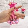 Anime Familia Campana de Metal Colgante Colgante Cuerda Pequeña Cuerda para Llaves Perro Yugui Pudín Agaro Campana