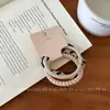 Set de Cintas para el Cabello Color Café con Leche Coreano, Bandas para el Cabello Simples y Elegantes, Anillos para el Cabello de Alta Elasticidad, Accesorios para el Cabello de Alta Gama
