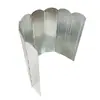 Para-vento para panelas de acampamento fogareiro externo para-vento dobrável para piquenique churrasqueira para-vento para fogueira externa