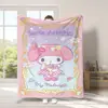 Manta Linda de Dibujos Animados Sanrio para Comercio Exterior Transfronterizo, Manta de Impresión Digital Clase A para las Cuatro Estaciones, Manta para la Hora del Almuerzo