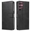 Adecuado para funda protectora tipo billetera con patrón de becerro para teléfono móvil Samsung S26 Ultra, S25 Fe, S24 Plus
