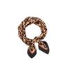 Bufandas al por mayor Comercio exterior Estampado de leopardo individual Bufandas pequeñas Para mujer Combinan con todo Primavera y Otoño Bufandas de seda Bufandas de seda Bufandas cuadradas