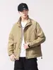 Nova Jaqueta Masculina 2026 para Primavera e Outono, Casaco Casual de Negócios Slim Fit com Gola Baseball para Homens Jovens e de Meia-Idade