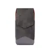 Bolsa de couro vertical universal para cintura para homens, estilo executivo, para usar no cinto, tecido Oxford, resistente ao desgaste, bolsa de celular portátil