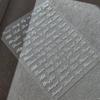 Papel adhesivo para uñas con letras inglesas doradas, popular en línea, adhesivo blanco y negro, tridimensional, decoración de uñas que combina con todo, venta al por mayor