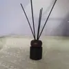 Botella Vacía Sub-empaque Suplemento Aromaterapia Aceite Esencial Ratán No Inflamable Tapa de Haya Contenedor de Agua Floral Fragancia Hotel Casa de Huéspedes