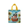 Bolsas Laminadas de Tela No Tejida Transfronterizas, Bolsas Pintadas para Regalo de Vacaciones Infantiles, Bolsas para Snacks, Bolsas de Regalo, Bolsas para Dulces de Halloween