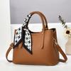 Comercio exterior bolsos de mano gran capacidad damas 2024 verano nuevo moda simple moda atmósfera bandolera bolso de hombro fabricantes