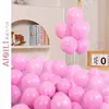 Balões Macaron de 10 polegadas para Crianças Espessados Decoração de Cena de Aniversário Suprimentos Decoração de Casamento Balões de Látex à Prova de Explosão