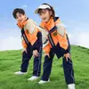 Chamarra de Otoño e Invierno para Jardín de Niños con Terciopelo Uniforme Escolar Ropa para Niños Nueva Sombrero Desmontable Traje Deportivo para Estudiantes de Primaria y Secundaria