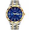 Relojes Suizos para Pareja Nueva, un Par de Relojes de Cuarzo para Hombre y Mujer, Modelos Luminosos Impermeables Genuinos para Regalos-2313