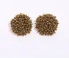 Pendientes Bohemios Pendientes de Cuentas de Arroz Hechos a Mano Pendientes Creativos Personalizados Pequeños de 15 mm Pendientes Exquisitos