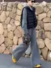 Chaleco de plumón de pato blanco de alta gama para mujer, corto, Otoño Invierno 2026, nuevo estilo coreano, holgado, petite, chaleco