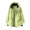 Chaqueta exterior tipo concha Luotuo para mujer, tres en uno, cortavientos, impermeable, cálida, ropa de otoño e invierno para viajes y montañismo para hombre