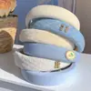Diadema de Pelo Suave y Esponjoso Estilo Nuevo Otoño e Invierno, Diadema Retro de Corona Alta Nicho Dulce Simple para el Trabajo, Accesorio para el Cabello de Celebridad de Internet