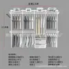 Armario metálico modular 1.1-2.5 m de ancho perchero abierto apartamento pequeño perchas dormitorio columna AA almacenamiento