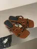 Zapatos slip-on Chuyuji de estilo francés con estampado de leopardo irregular, puntera abierta, acolchado de terciopelo, puntera cuadrada y tacón grueso, únicos y elegantes