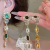 Pendientes de botón cuadrados geométricos de plata vintage usados con incrustaciones de diamantes pendientes de estilo de corte retro pendientes de diseño de nicho